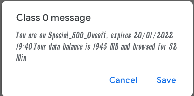 Glo 500 for 2GB balance