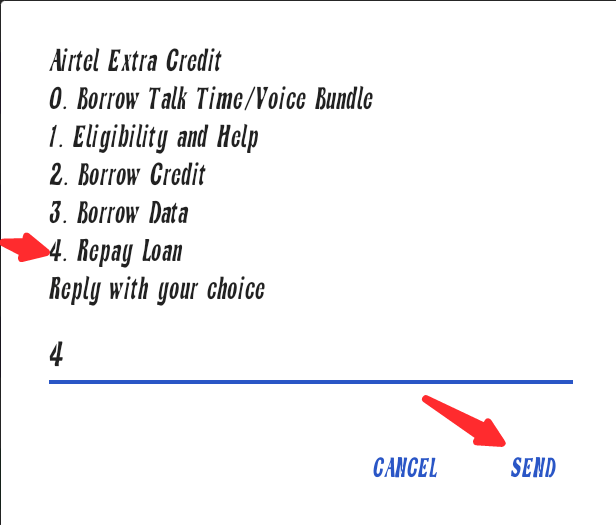How to repay airtel loan