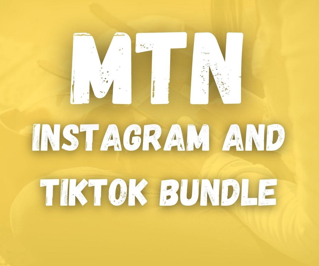 MTN Instagram and TikTok bundle