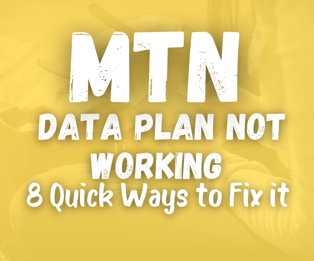 MTN data not working