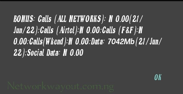 Airtel awuf data code