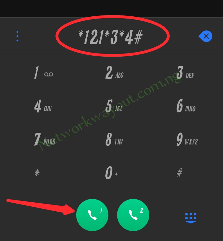 Code to check Airtel number